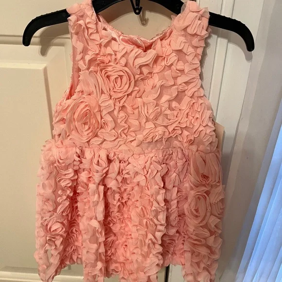 Cat & Jack baby/ little girl rosette dress - Picture 1 of 6